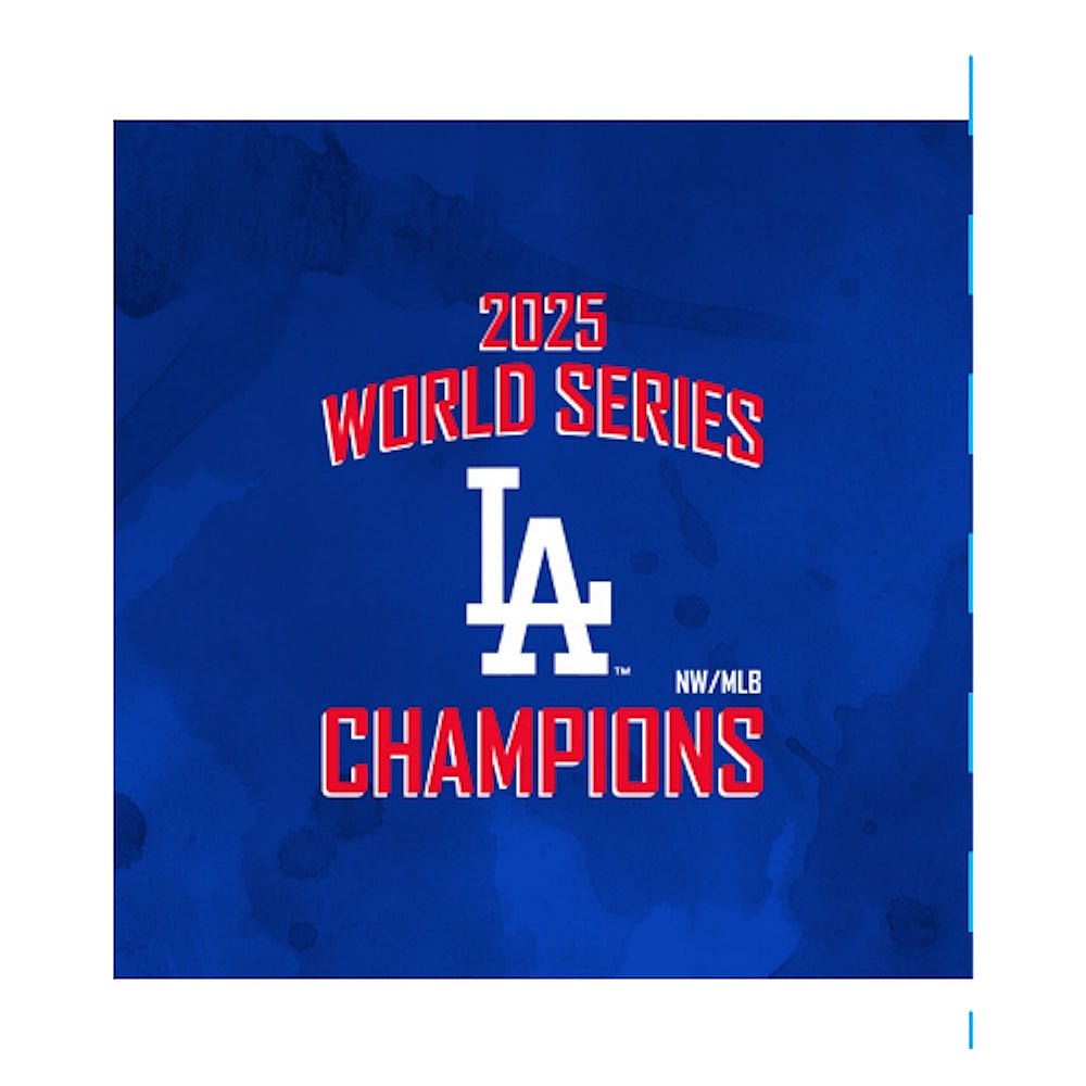 LOS ANGELES DODGERS(MLB) ロサンゼルスドジャース - 2025 ワールドシリーズ優勝記念グッズコレクション / Poly Canvas Pillow / Bush League (45×45cm) / 寝具 - PGS